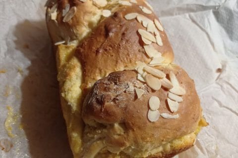 Cliquez pour zoomer ! Brioche à la crème d’amande Thermomix par Mamou