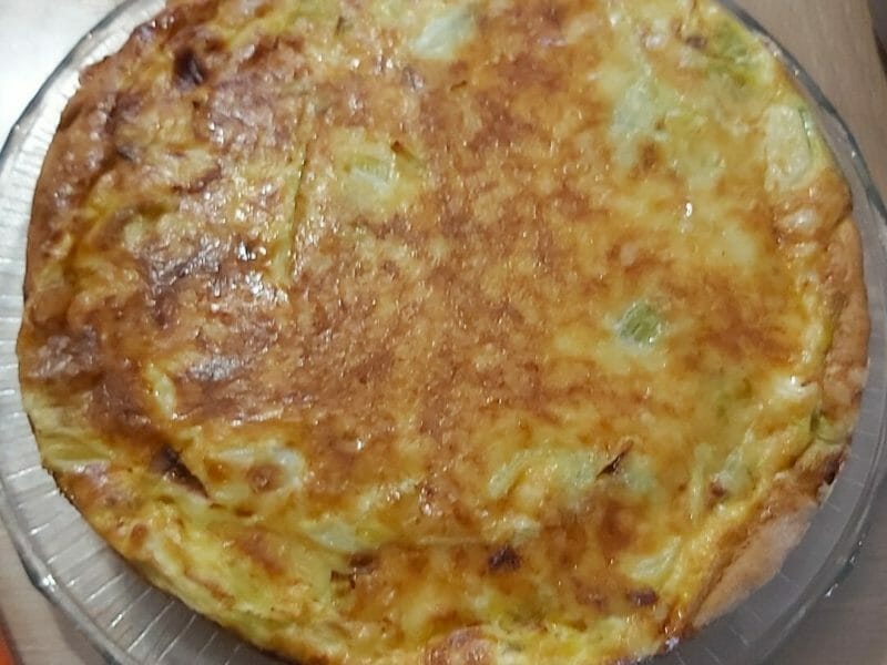 Cliquez pour zoomer ! Gâteau poireaux, lardons et fromage Thermomix par faby_1