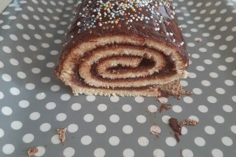 Cliquez pour zoomer ! Roulé au nutella Thermomix par TataNini