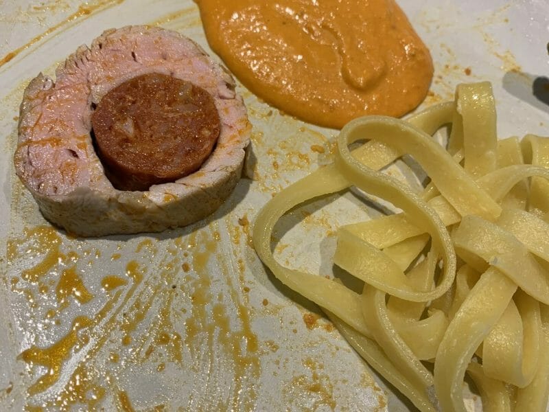 Cliquez pour zoomer ! Filet mignon au chorizo Thermomix par cassandra_43