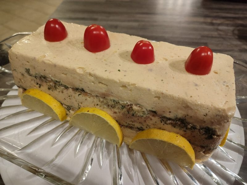 Cliquez pour zoomer ! Terrine de saumon frais et fumé Thermomix par cocomika31190@hotmail_fr