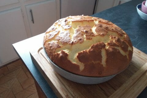 Cliquez pour zoomer ! Gâteau magique à la vanille Thermomix par cathou56