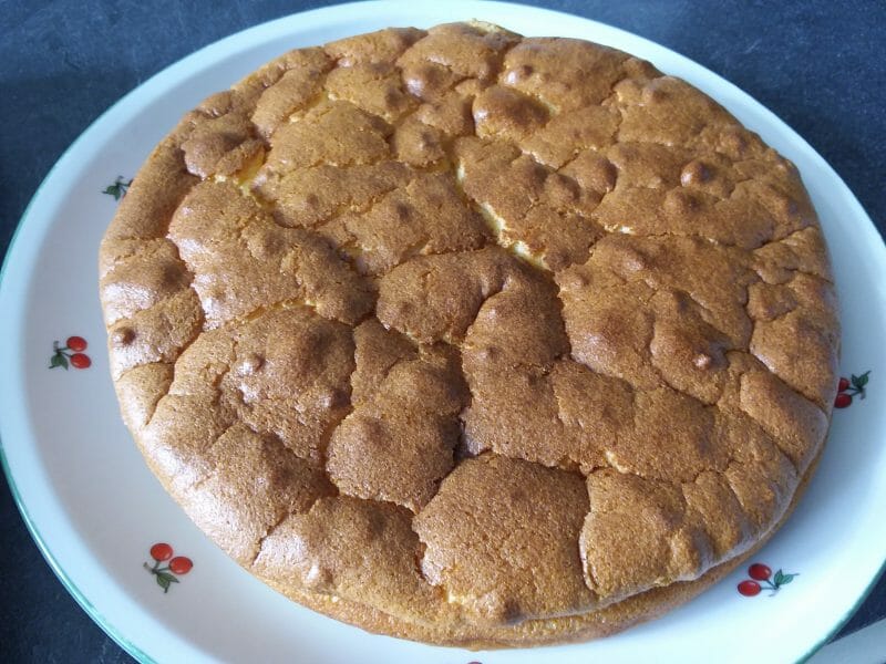 Cliquez pour zoomer ! Gâteau magique à la vanille Thermomix par cathou56