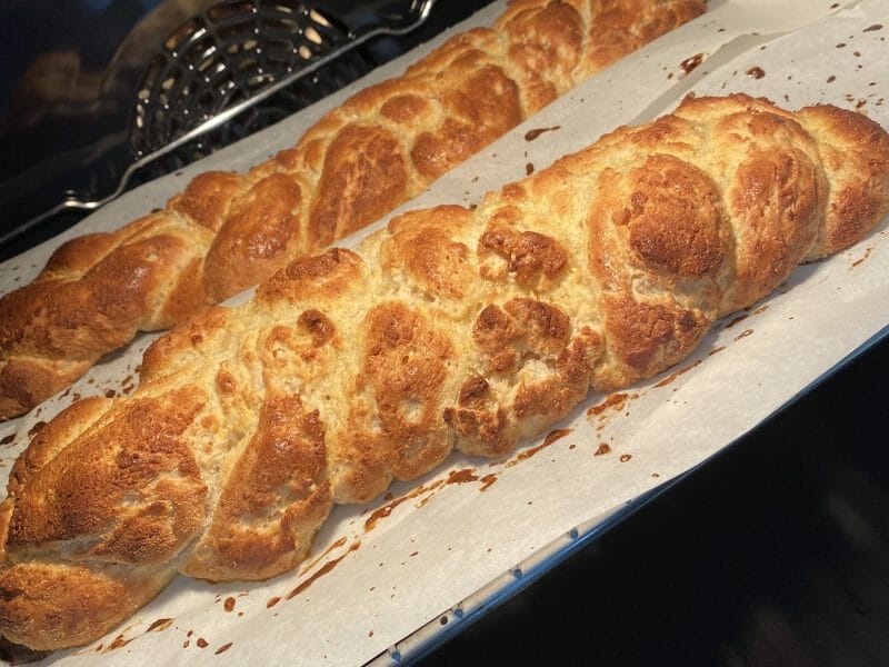 Cliquez pour zoomer ! Brioche tressée à la mie filante Thermomix par vanessa_74