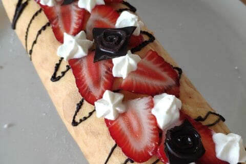 Cliquez pour zoomer ! Fraisier roulé Thermomix par antoine_15