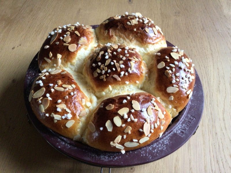 Cliquez pour zoomer ! Brioche au yaourt et à la vanille Thermomix par baeza67