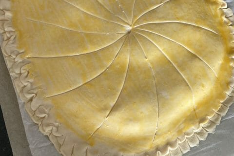 Cliquez pour zoomer ! Galette des rois à la frangipane Thermomix par lucie31490