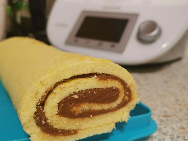Cliquez pour zoomer ! Roulé au nutella Thermomix par Fyne