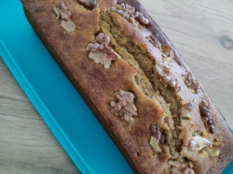 Cliquez pour zoomer ! Banana bread aux noix de pécan Thermomix par Fyne