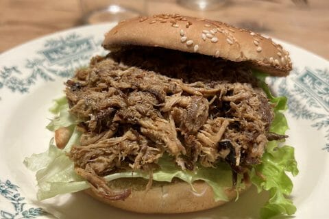 Cliquez pour zoomer ! Burger d’effiloché de porc Thermomix par Émilie 🌸