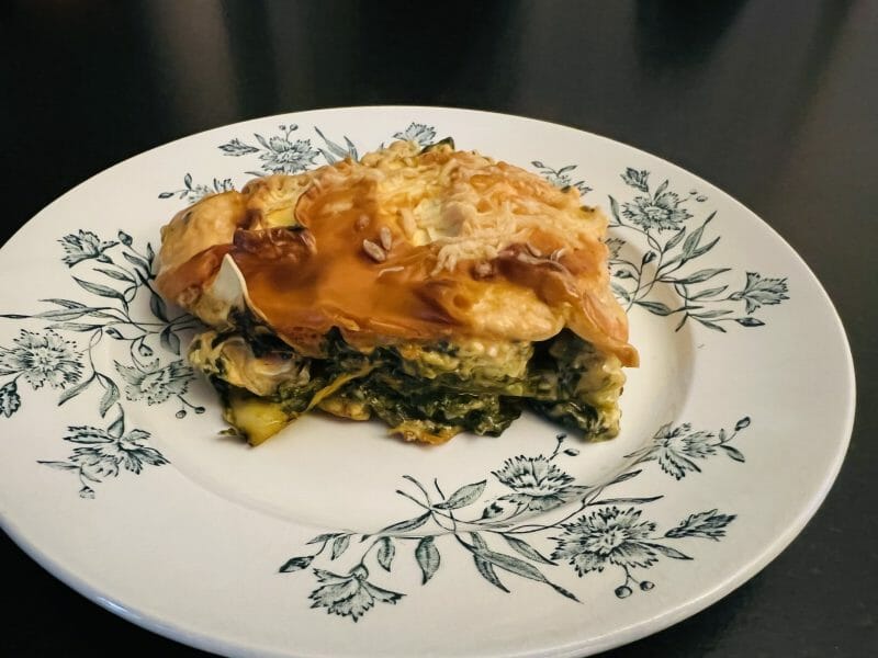 Cliquez pour zoomer ! Lasagnes au saumon et aux épinards Thermomix par Émilie 🌸