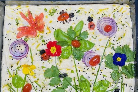 Cliquez pour zoomer ! Focaccia des Pouilles Thermomix par laouada