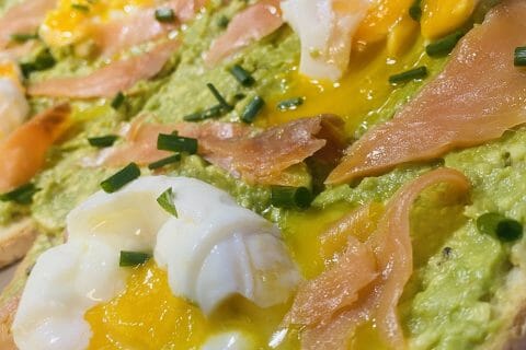 Cliquez pour zoomer ! Tartine avocat et oeuf mollet Thermomix par laouada