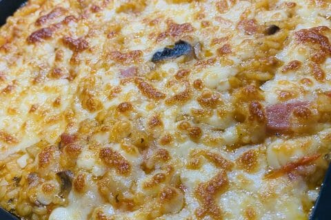 Cliquez pour zoomer ! Gratin de riz façon pizza Thermomix par laouada