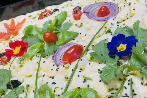 Cliquez pour zoomer ! Focaccia des Pouilles Thermomix par laouada