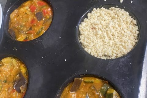 Cliquez pour zoomer ! Crumble aux légumes provençaux Thermomix par laouada