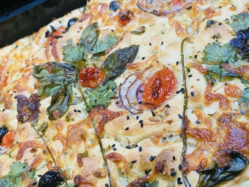 Cliquez pour zoomer ! Focaccia des Pouilles Thermomix par laouada