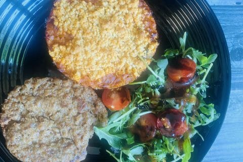 Cliquez pour zoomer ! Crumble aux légumes provençaux Thermomix par laouada