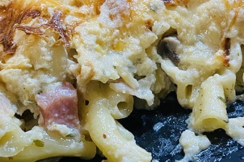 Cliquez pour zoomer ! Gratin de fusilli au jambon Thermomix par laouada
