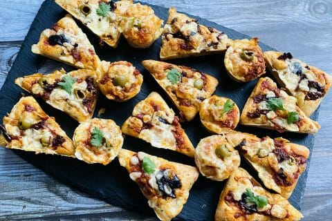 Cliquez pour zoomer ! Muffins salés façon pizza Thermomix par laouada