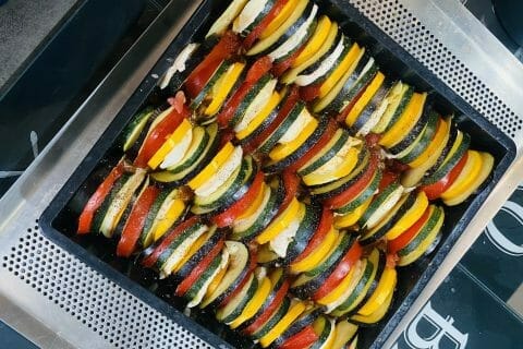 Cliquez pour zoomer ! Tian de légumes et mozzarella Thermomix par laouada