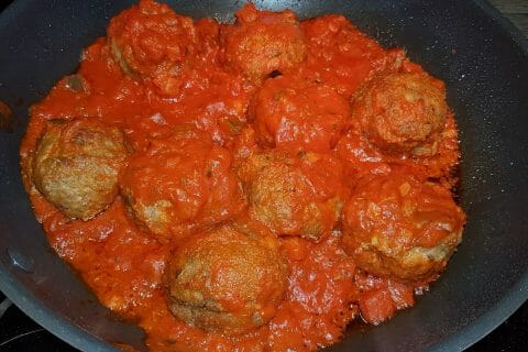 Cliquez pour zoomer ! Boulettes de viandes à la sauce tomate Thermomix par id02