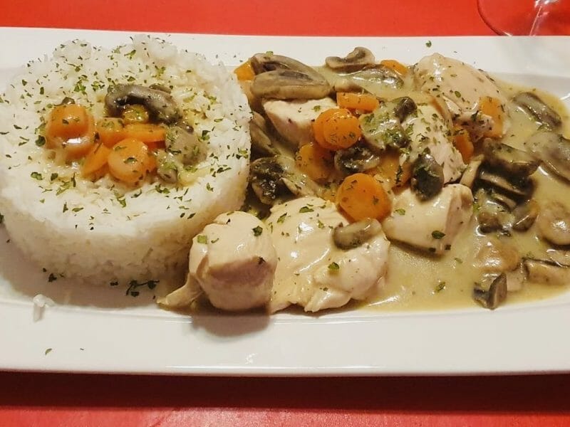 Cliquez pour zoomer ! Blanquette de poulet Thermomix par chefregis