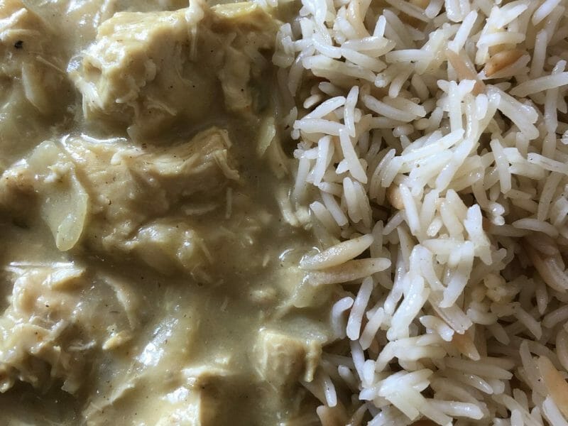 Cliquez pour zoomer ! Blancs de poulet sauce moutarde et curry Thermomix par chrystelle_5