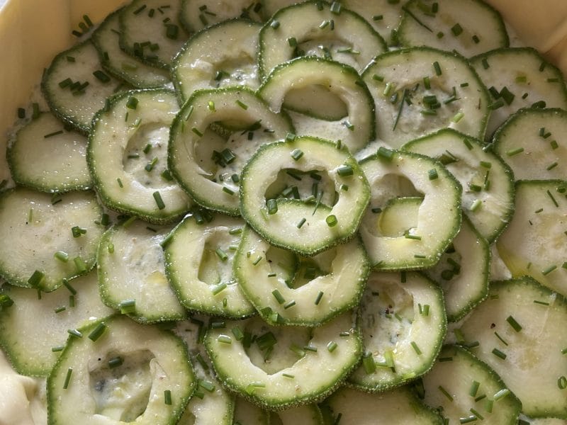 Cliquez pour zoomer ! Tarte courgettes et ricotta Thermomix par choulie01