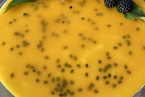 Cliquez pour zoomer ! Bavarois aux fruits de la passion Thermomix par choulie01