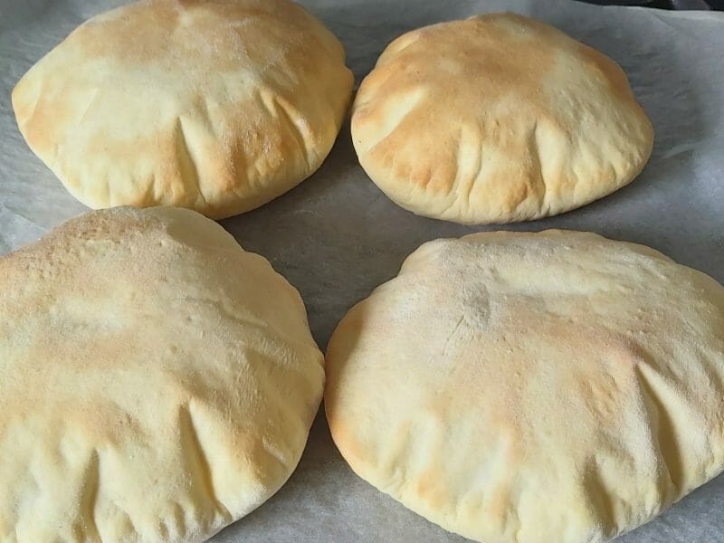 Cliquez pour zoomer ! Pain pita Thermomix par Maclow