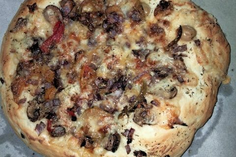 Cliquez pour zoomer ! Focaccia aux oignons Thermomix par kellysebastien