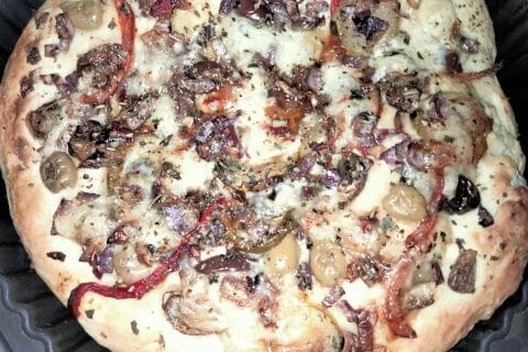 Cliquez pour zoomer ! Focaccia aux oignons Thermomix par kellysebastien