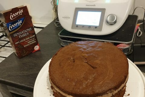 Cliquez pour zoomer ! Layer cake Kinder Bueno Thermomix par doudou60210