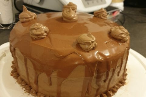 Cliquez pour zoomer ! Layer cake Kinder Bueno Thermomix par doudou60210