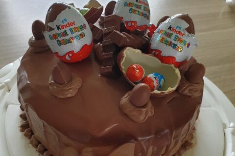 Cliquez pour zoomer ! Layer cake Kinder Bueno Thermomix par doudou60210