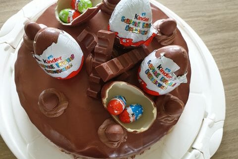 Cliquez pour zoomer ! Layer cake Kinder Bueno Thermomix par doudou60210