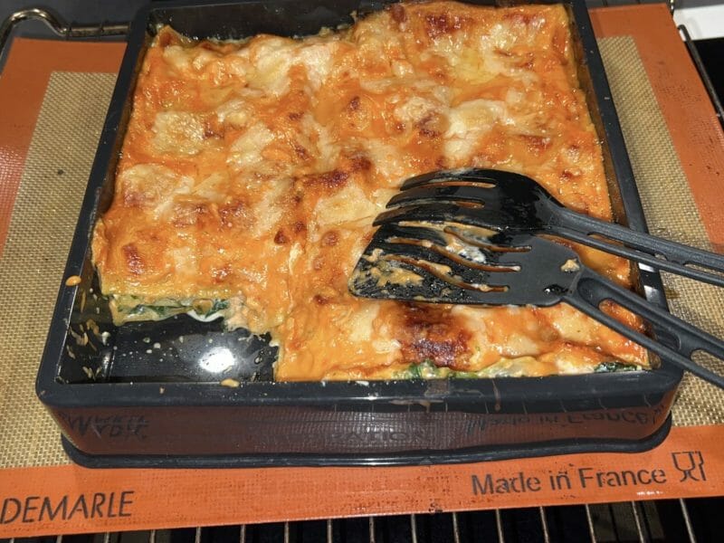 Cliquez pour zoomer ! Lasagnes au saumon et aux épinards Thermomix par karen_7