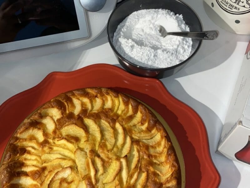 Cliquez pour zoomer ! Gâteau aux pommes et mascarpone Thermomix par karen_7