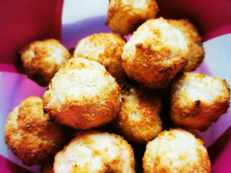 Cliquez pour zoomer ! Rocher coco – Congolais Thermomix par jessik38