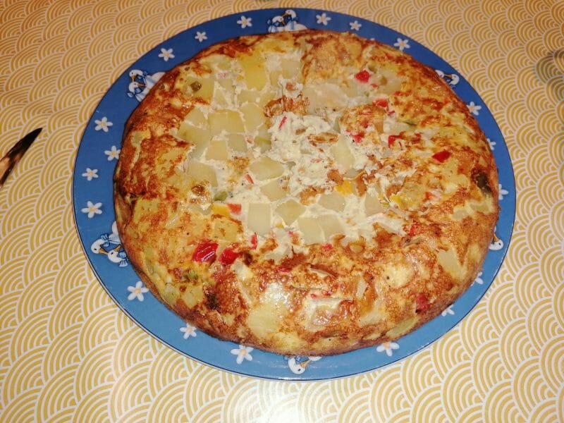 Cliquez pour zoomer ! Tortilla de patatas Thermomix par severine68770