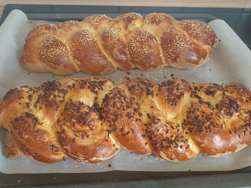 Cliquez pour zoomer ! Brioche tressée à la mie filante Thermomix par Stef_du_01