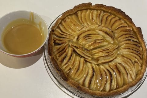 Cliquez pour zoomer ! Tarte pom’pote et caramel beurre salé Thermomix par lolostof