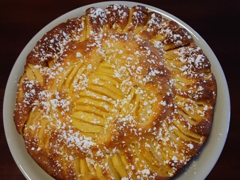 Cliquez pour zoomer ! Gâteau aux pommes et mascarpone Thermomix par carolux88