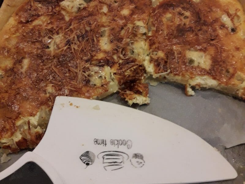 Cliquez pour zoomer ! Tarte reblochon à la poire Thermomix par pauline020617