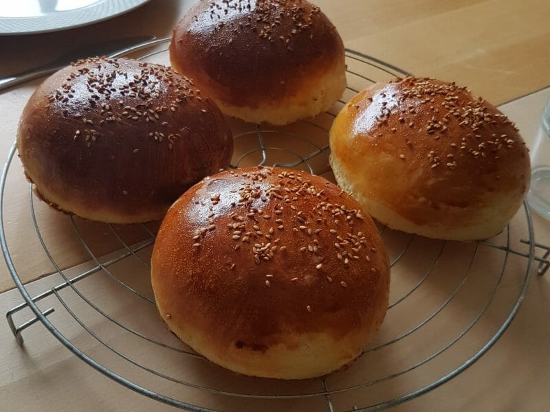 Cliquez pour zoomer ! Pains hamburger Thermomix par Wikette