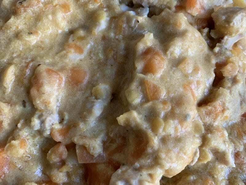 Cliquez pour zoomer ! Curry de poulet aux patates douces Thermomix par cri712