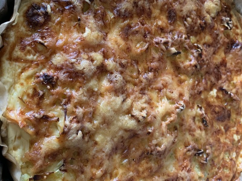 Cliquez pour zoomer ! Quiche Poireaux et Saumon Thermomix par cri712