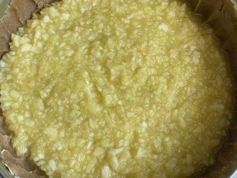 Cliquez pour zoomer ! Tarte pommes râpées citron Thermomix par cri712
