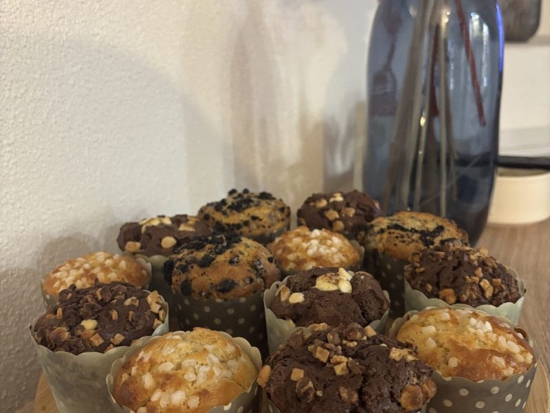 Cliquez pour zoomer ! Muffins aux pépites de chocolat Thermomix par sabrina_83